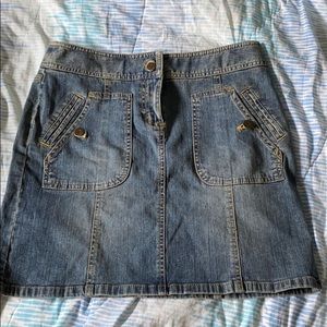 Ann Taylor LOFT Denim medium wash skirt